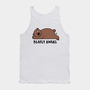 BEARLY AWAKE Tank Top